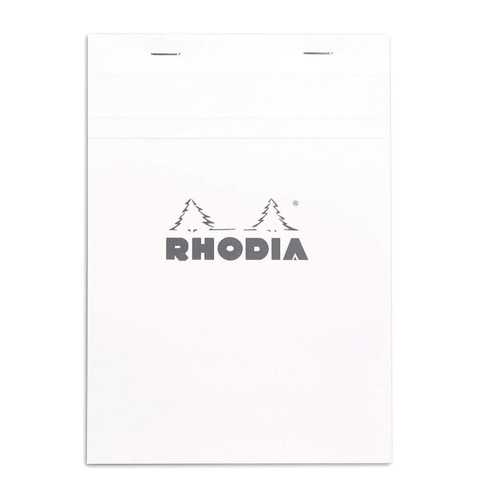 Rhodia A5 Kareli Defter Blok Beyaz Kapak