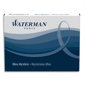 Waterman Dolma Kalem Kartuşu Siyah-Mavi 8'Li S0110910