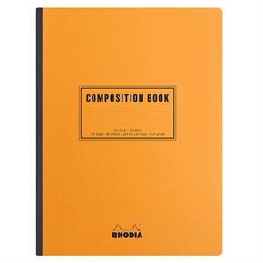 Rhodia Composition Book B5 Kareli Defter Orange 119228C