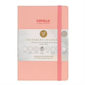 Victoria s Journals Copelle Gold Bujo 14x20 Noktalı Defter Pembe 5502