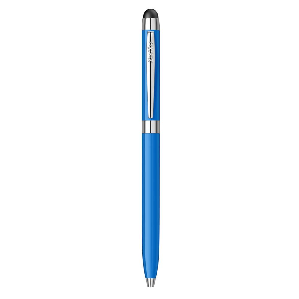 Scrikss Touch Pen Mini Tükenmez Kalem Mavi