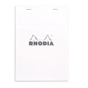 Rhodia A5 Kareli Defter Blok Beyaz Kapak