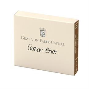 Graf von Faber Castell Dolma Kalem Kartuşu Karbon Siyah 141100