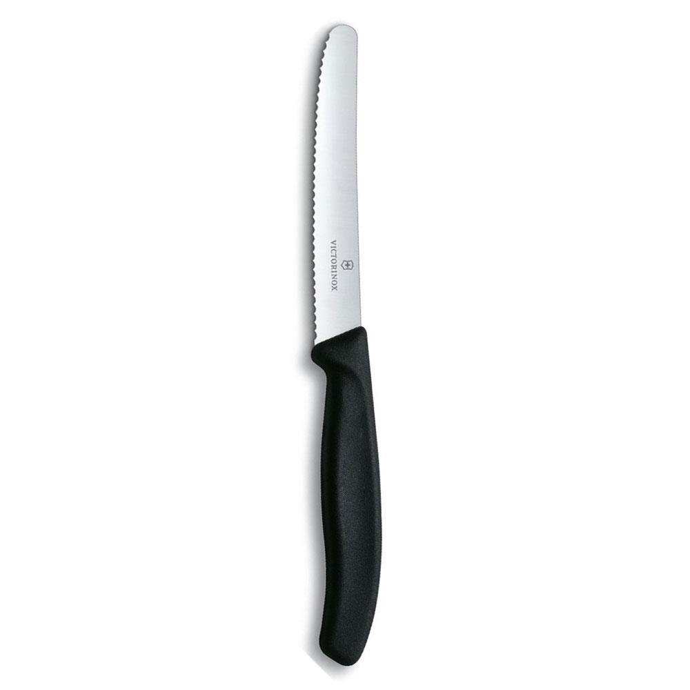Victorinox SwissClassic 11cm Domates Bıçağı Siyah 6.7833