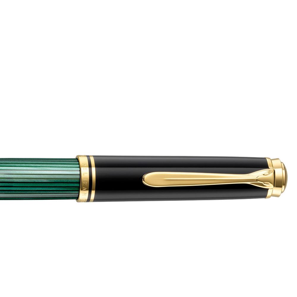 Pelikan M800 Dolma Kalem M Yeşil Siyah M800-YS