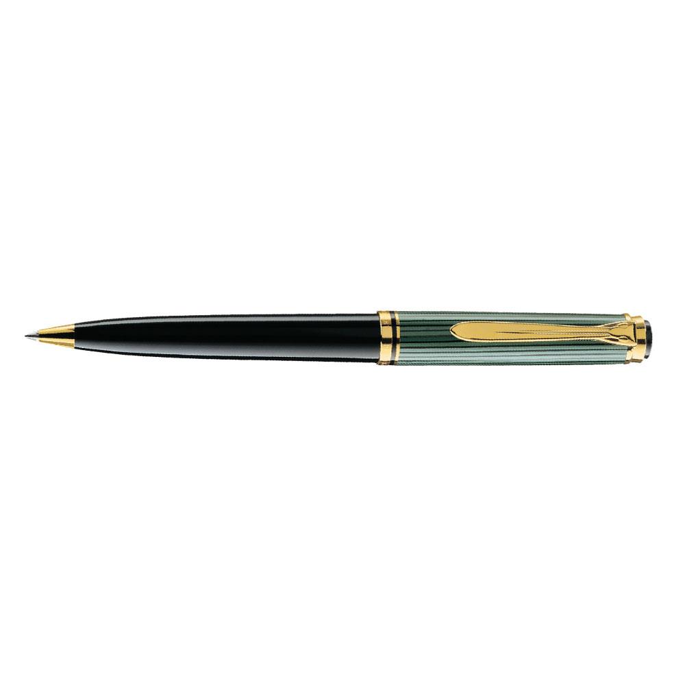 Pelikan K800 Tükenmez Kalem Yeşil-Siyah K800-YS