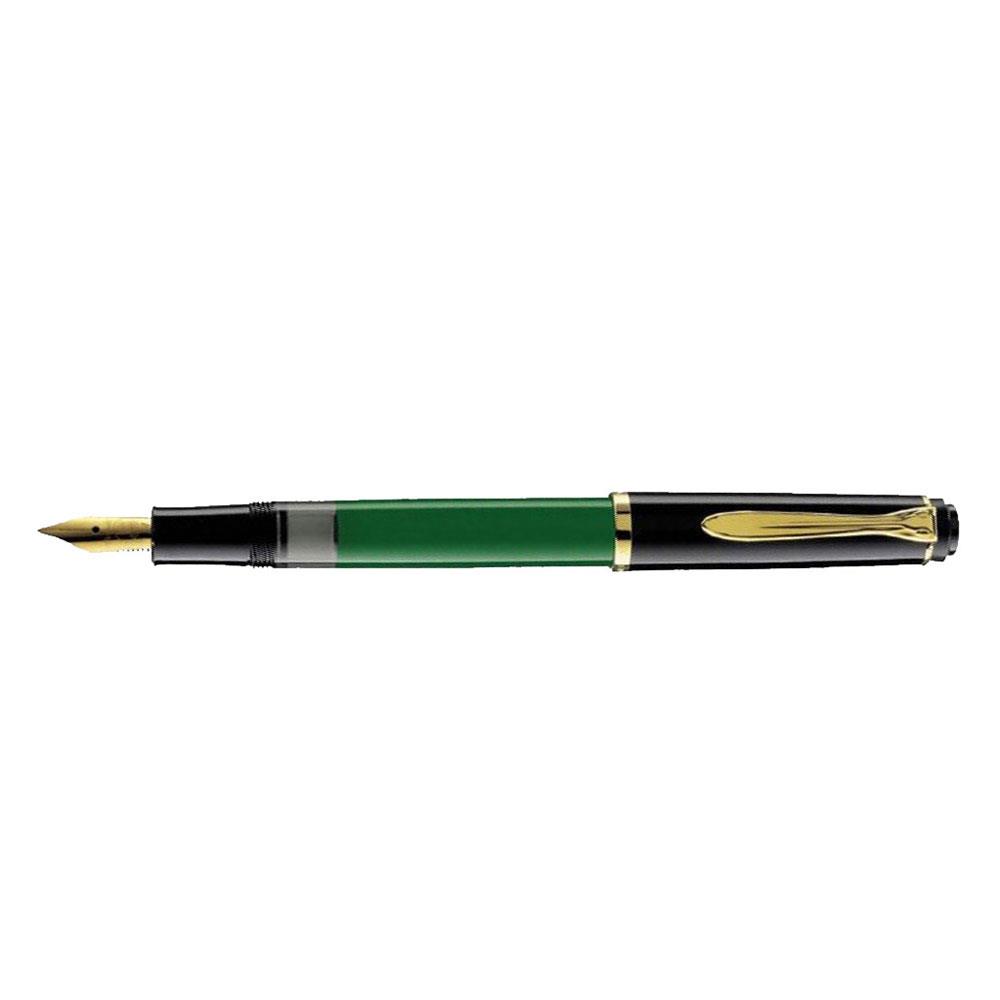 Pelikan M150 Dolma Kalem M Yeşil Siyah M150-YS