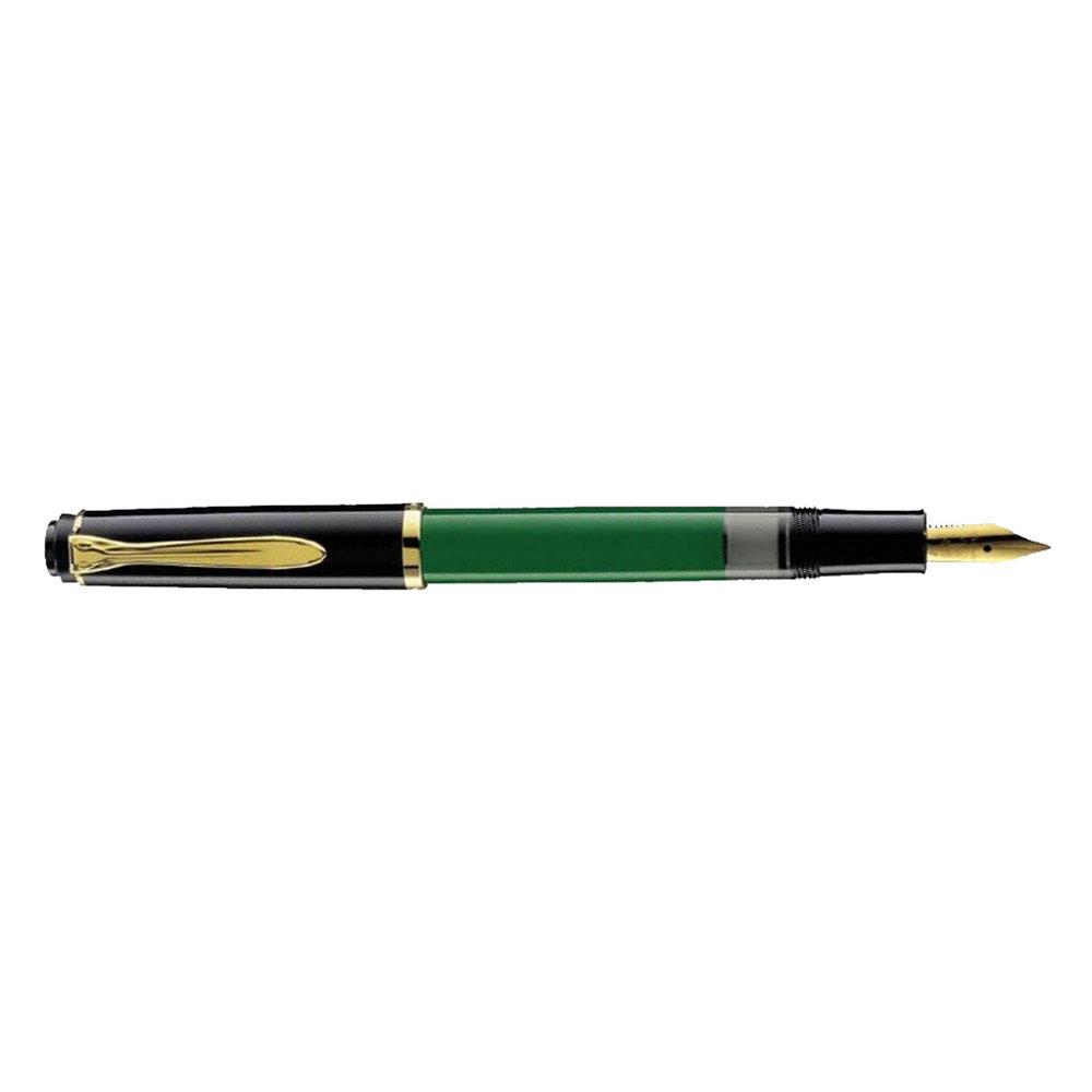 Pelikan M150 Dolma Kalem M Yeşil Siyah M150-YS