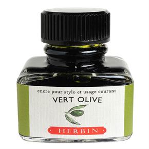 JHerbin Şişe Dolma Kalem Mürekkebi 30 ml Vert Olive 13036T