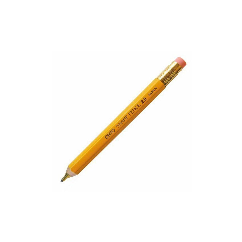 Ohto Wooden Versatil Kalem 2.0mm Sarı APS-680E