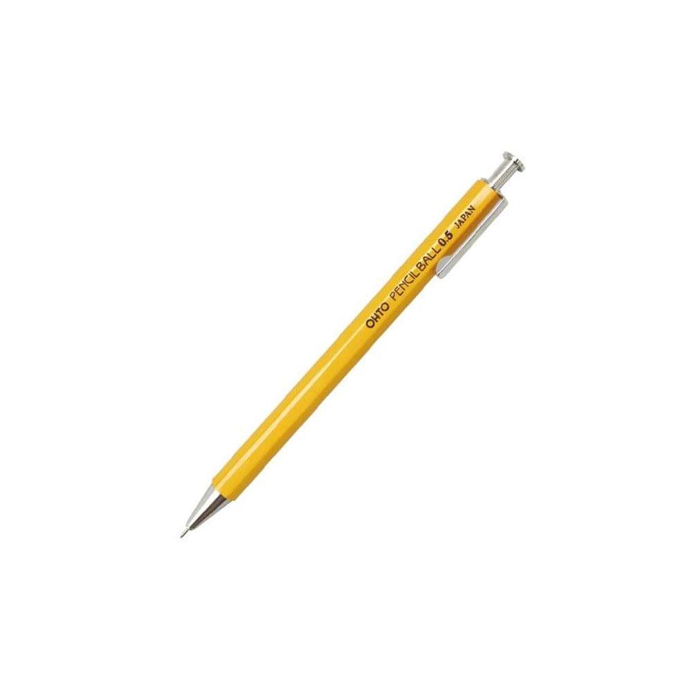 Ohto Pencil Ball Tükenmez Kalem Sarı NBP-450E