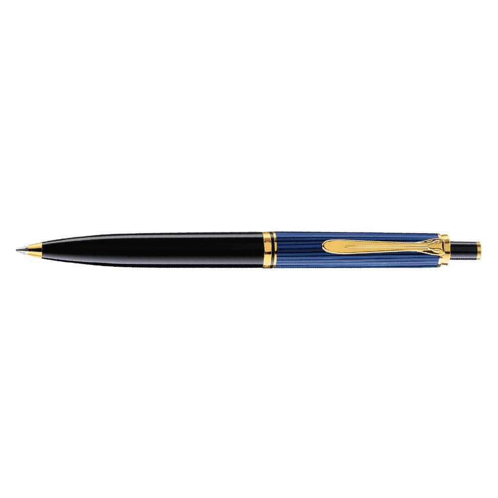 Pelikan K400 Tükenmez Kalem Sedefli Mavi Siyah K400-Ms