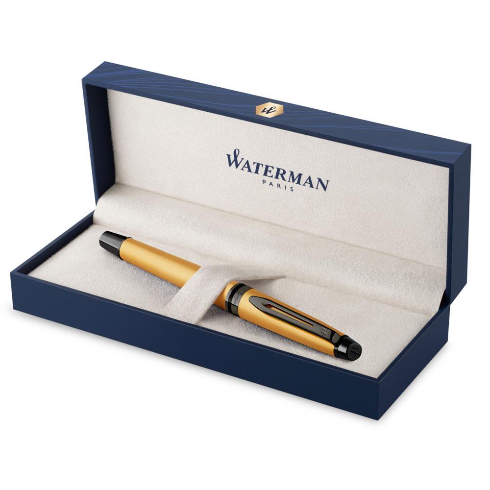 Waterman Expert 3 Metalik Altın Dolma Kalem F Uç 2119257