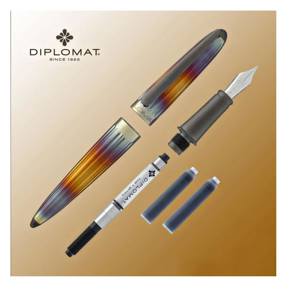 Diplomat Aero Dolma Kalem M Flame D40309025