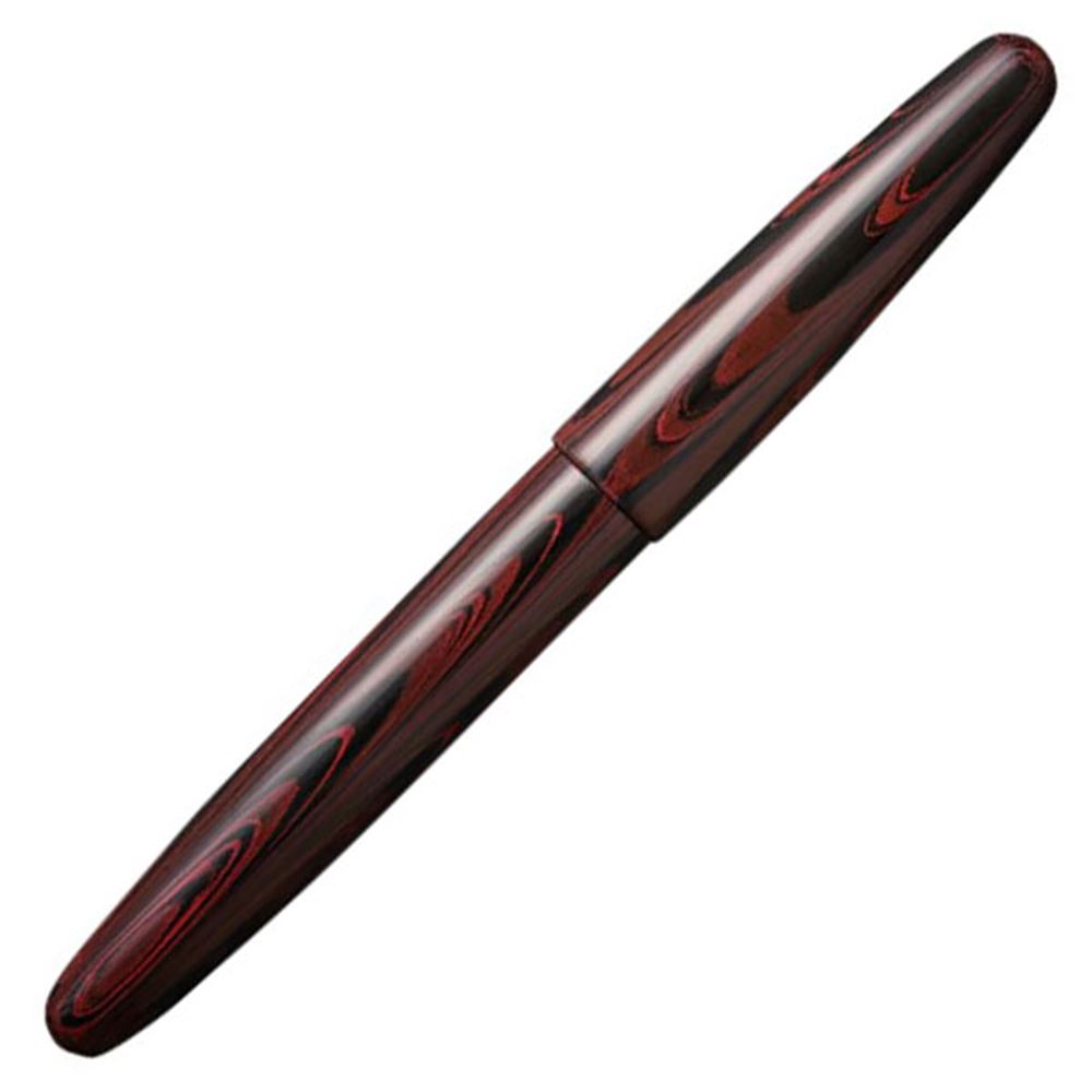 Wancher Dream Pen True Ebonite Marble Red F Uç Dolma Kalem PSF