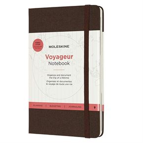 Moleskine Voyageur Travellers Notebook 11.5x17.5 Coffee Brown