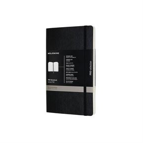 Moleskine PRO Notebook Yumuşak Kapak 13x21 Black