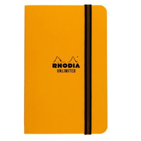 Rhodia Unlimited 9x14 Çizgili Defter Orange 118059C