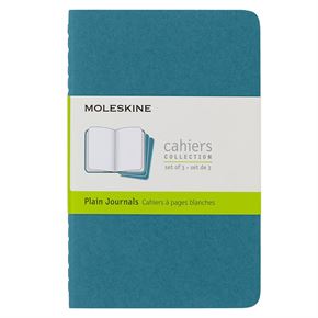 Moleskine Cahier Journals Çizgisiz Defter 9x14 Brisk Blue CH013B44
