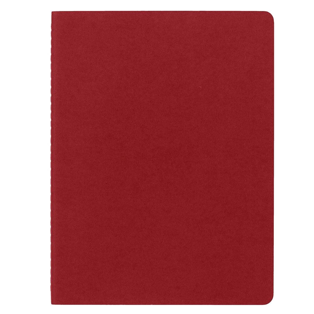 Moleskine Cahier Journals Çizgili Defter 19x26 Cranberry Red CH121