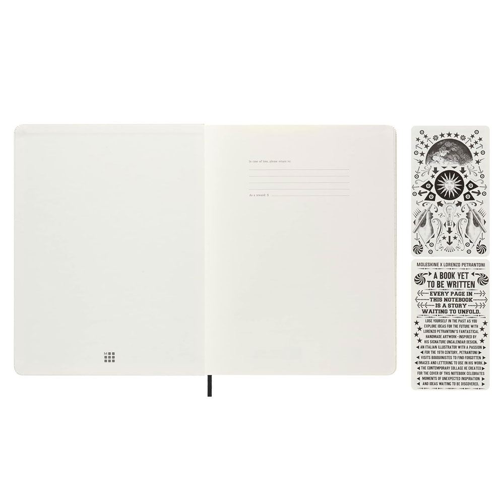 Moleskine x Lorenzo Petrantoni Notebook 19x26 LEQP090LPETRA