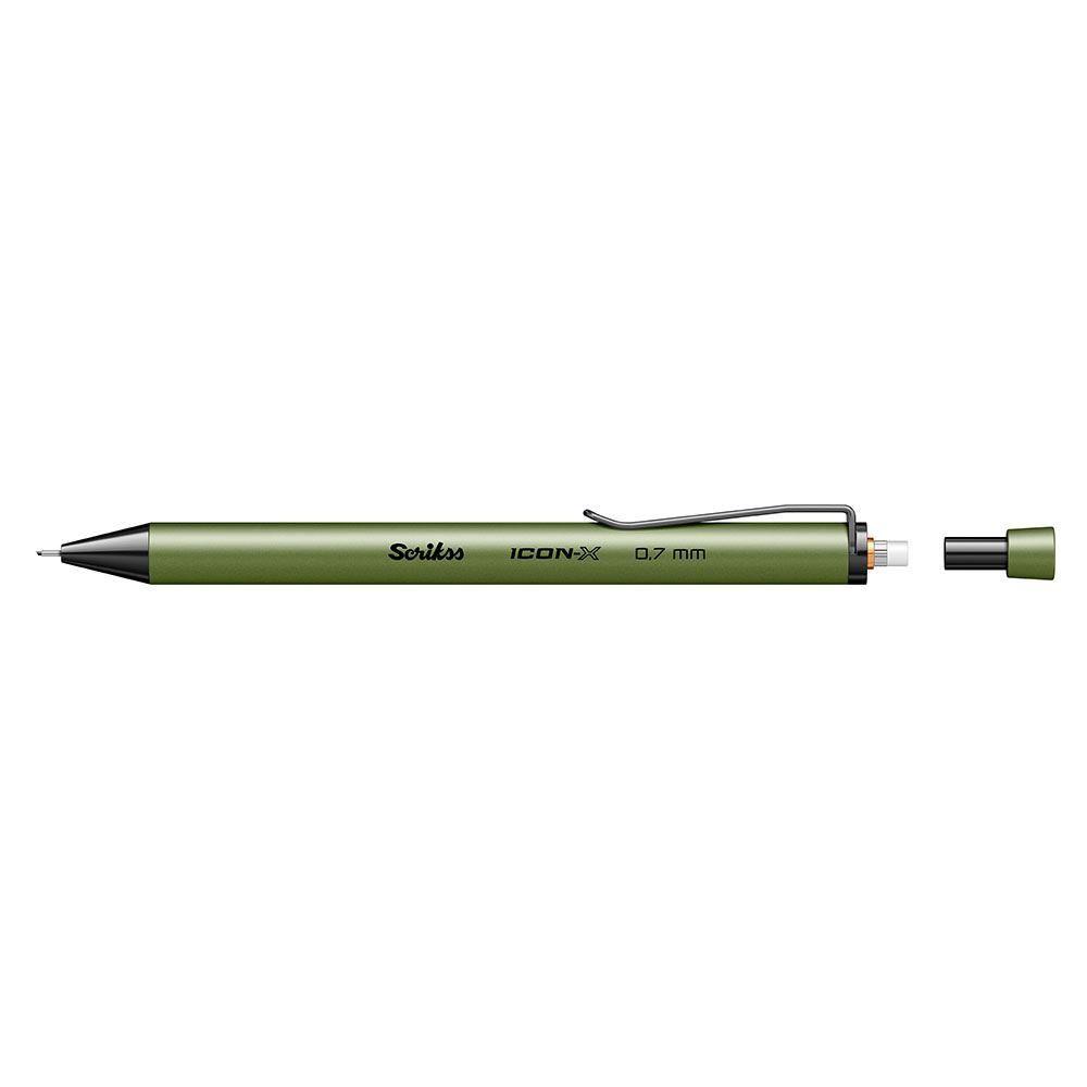 Scrikss Icon-X Mekanik Kurşun Kalem 0.7mm Yeşil