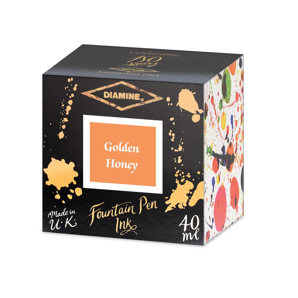 Diamine 150th Anniversary Collection Şişe Mürekkep 40ml Golden Honey