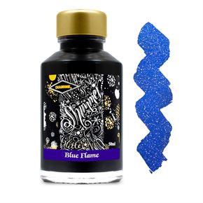Diamine Shimmering Şişe Mürekkep 50ml Blue Flame